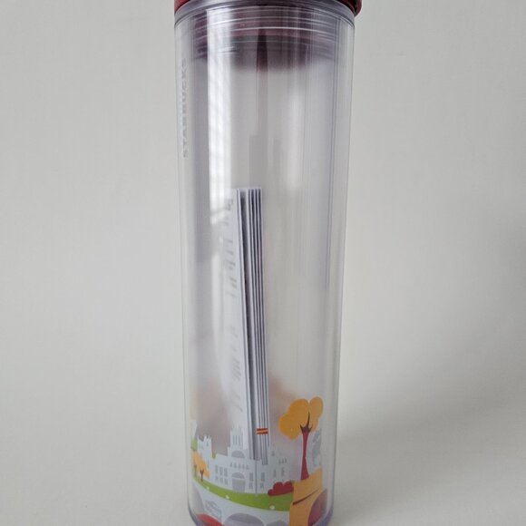 NEW STARBUCKS You Are Here Madrid Double Wall Tumbler w/SKU 16floz/473ml - Picture 4 of 7